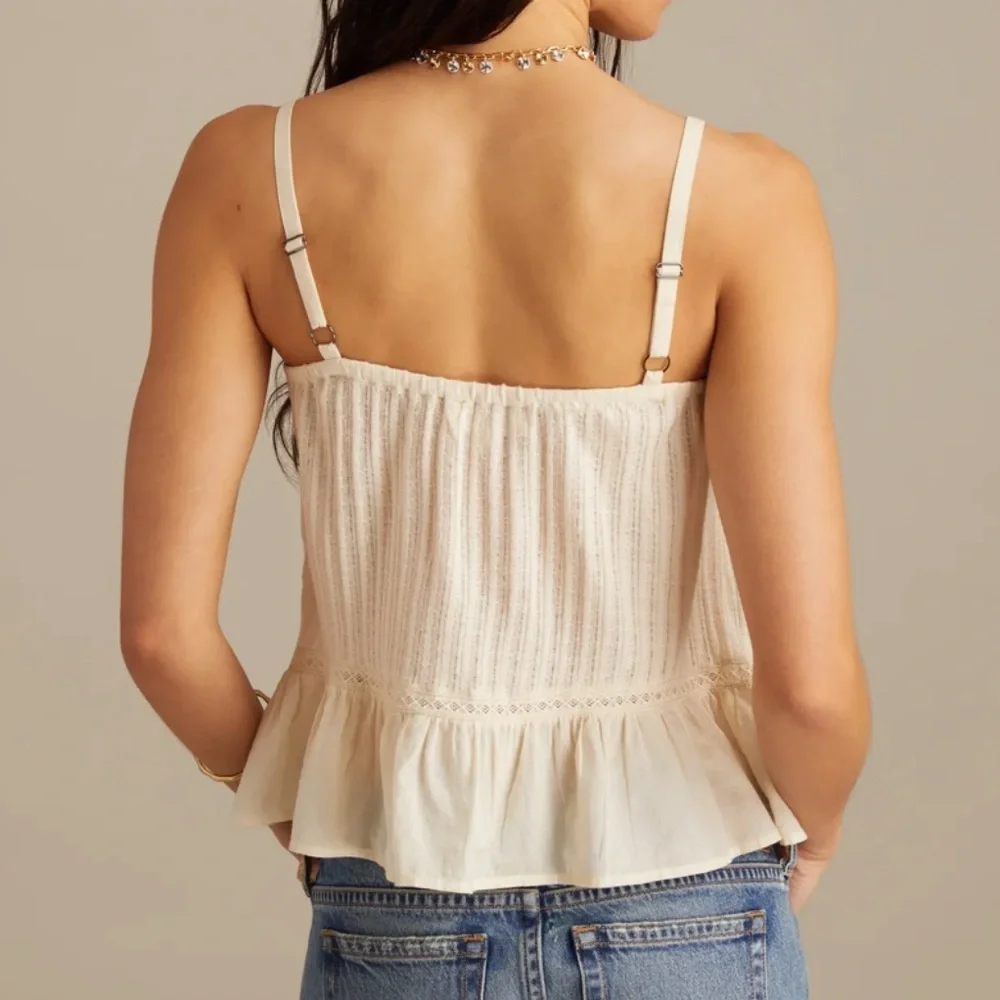 Lucky Brand Cream Blouse - Picture 3 of 6